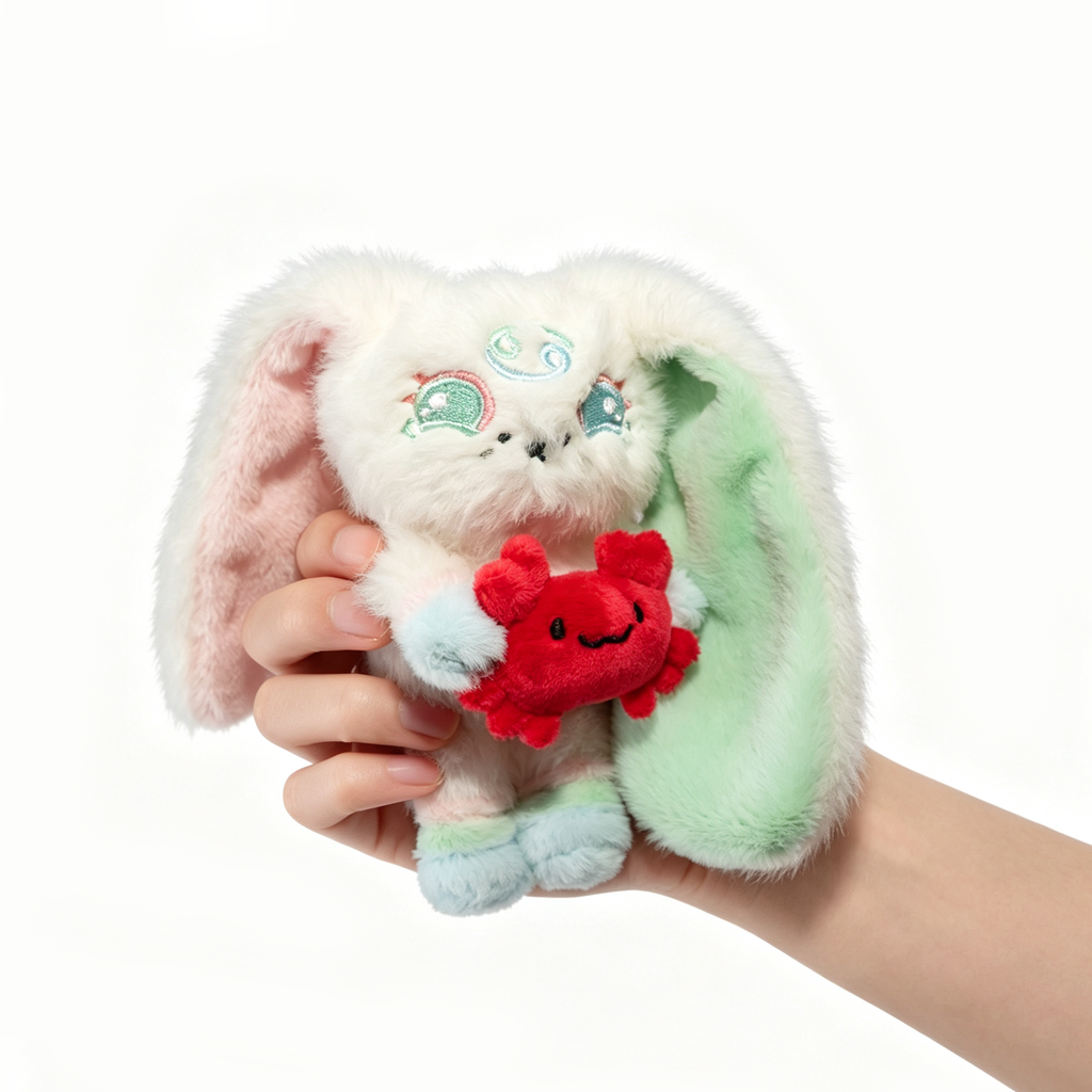 Zodiac Cancer Mini Plush Keychain