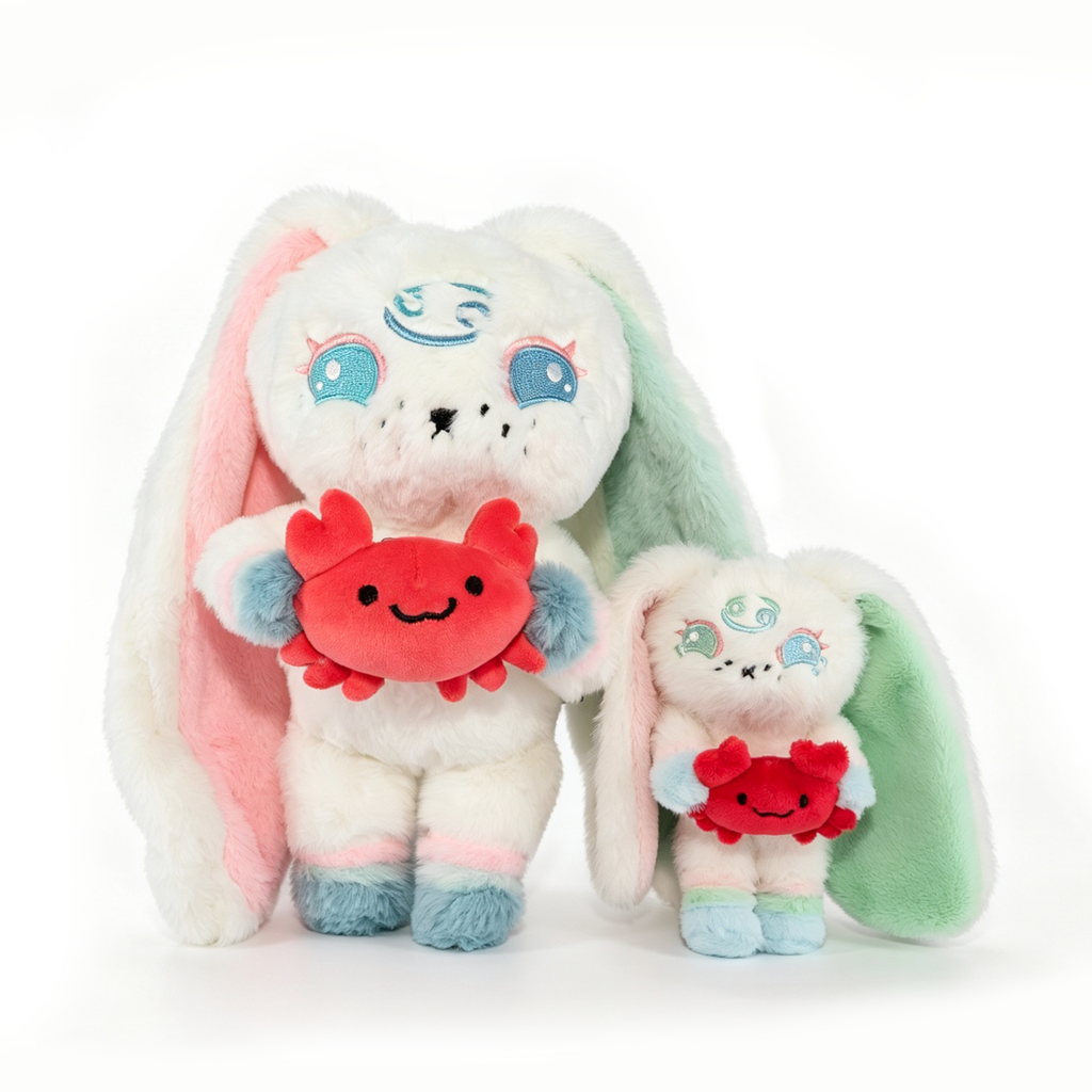 Zodiac Cancer Mini Plush Keychain