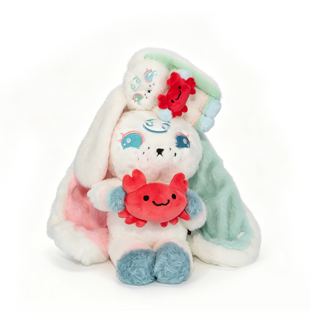 Zodiac Cancer Mini Plush Keychain