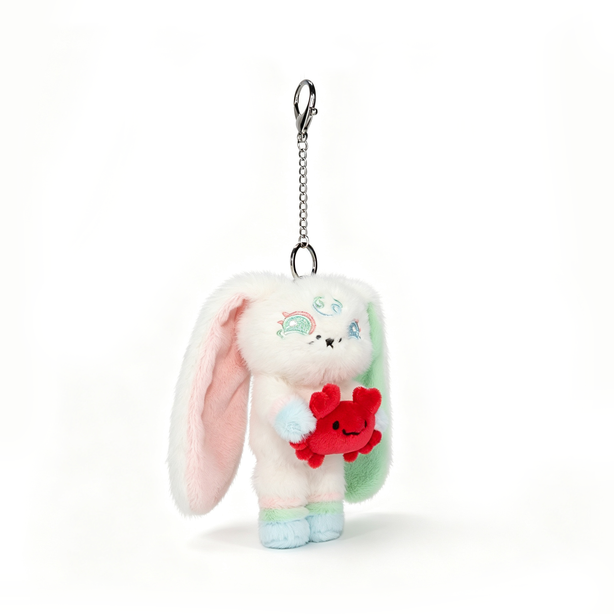 Zodiac Cancer Mini Plush Keychain