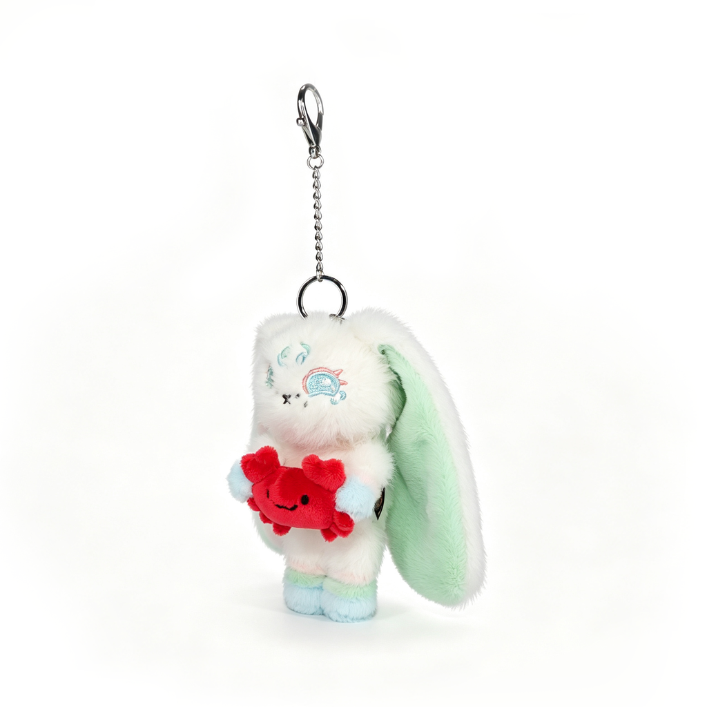 Zodiac Cancer Mini Plush Keychain