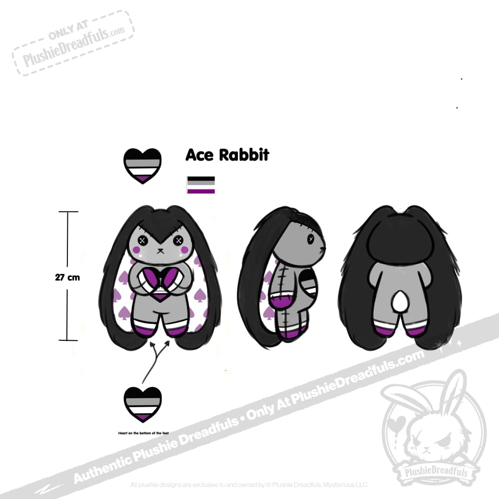 ACE Rabbit - Plush Stuffed Animal