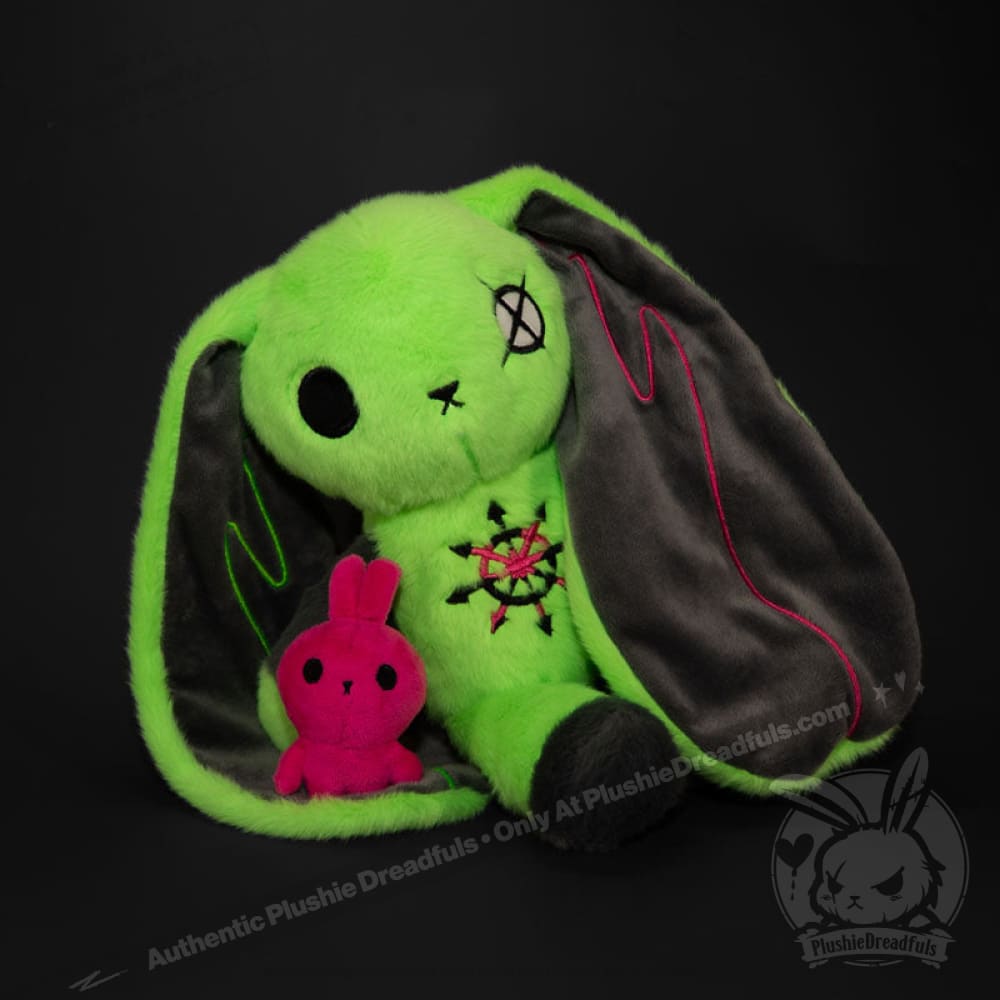 ADHD Rabbit Extra Chaos Edition- Plush Stuffed Animal