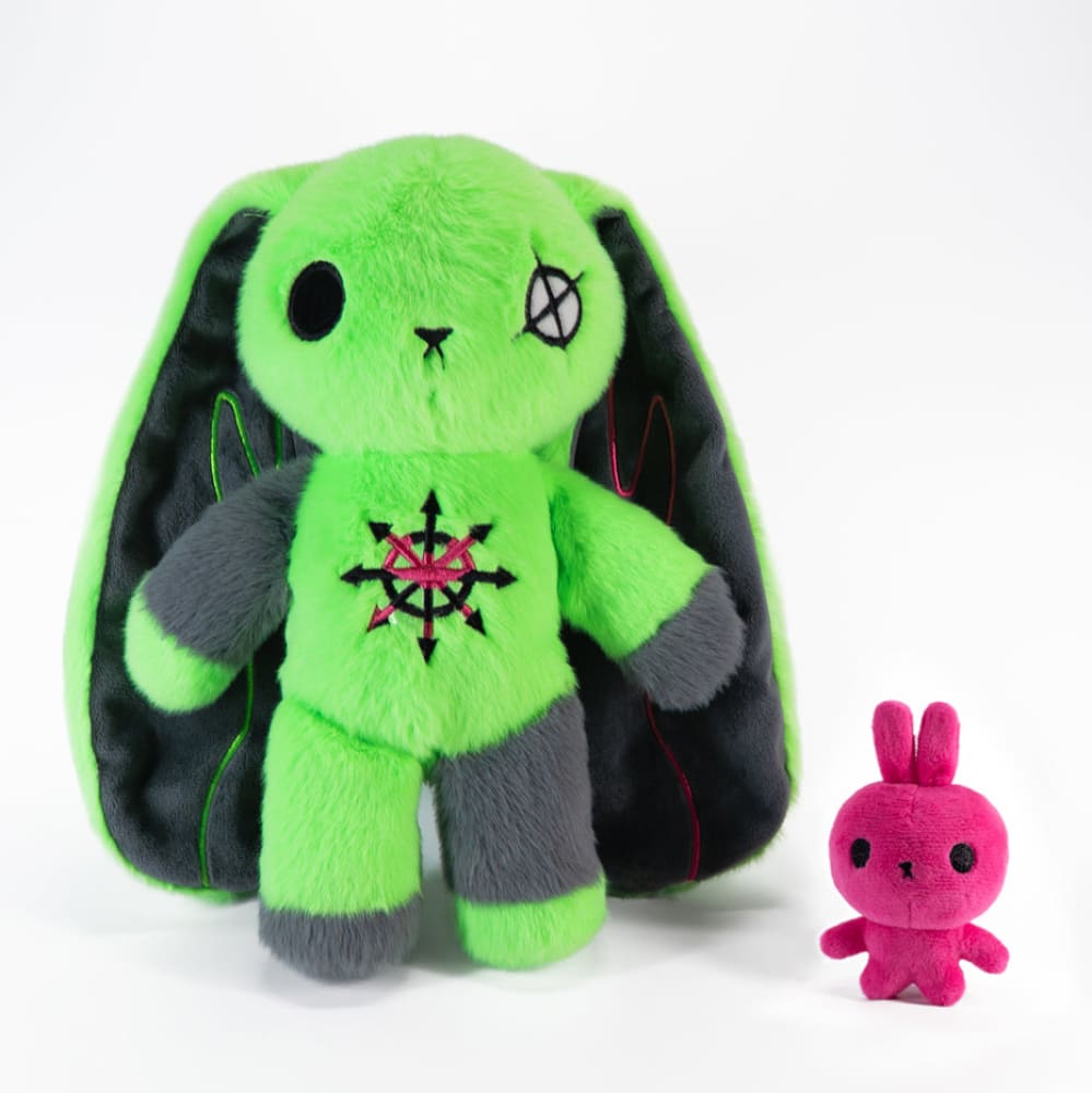 ADHD Rabbit Extra Chaos Edition- Plush Stuffed Animal
