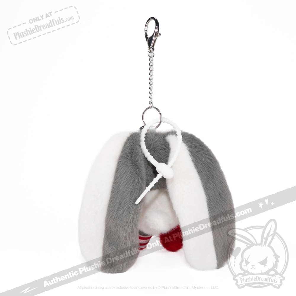 ADHD Rabbit Plush Keychain Accessory