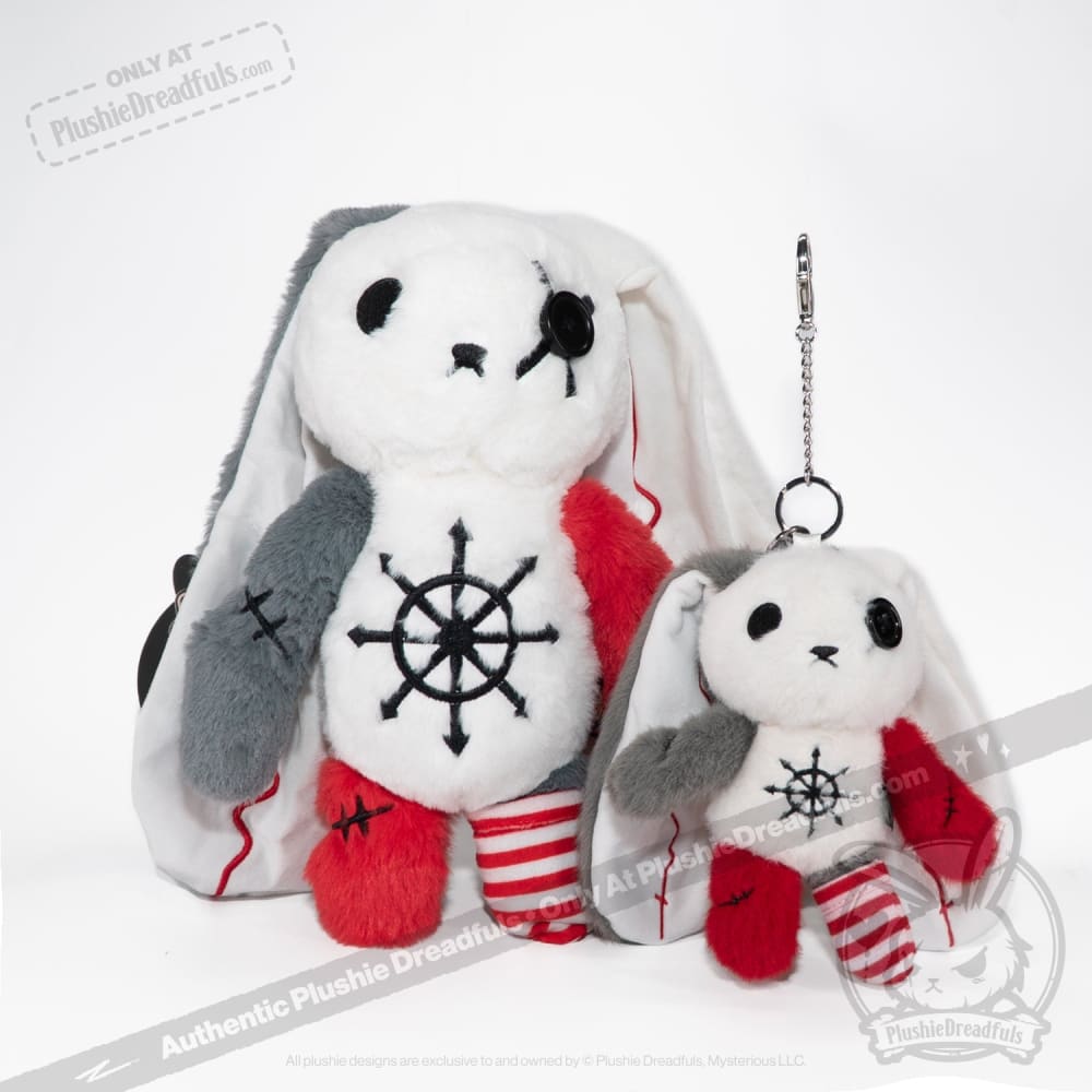 ADHD Rabbit Plush Keychain Accessory