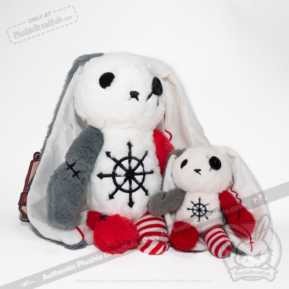 ADHD Rabbit Plush Keychain Accessory