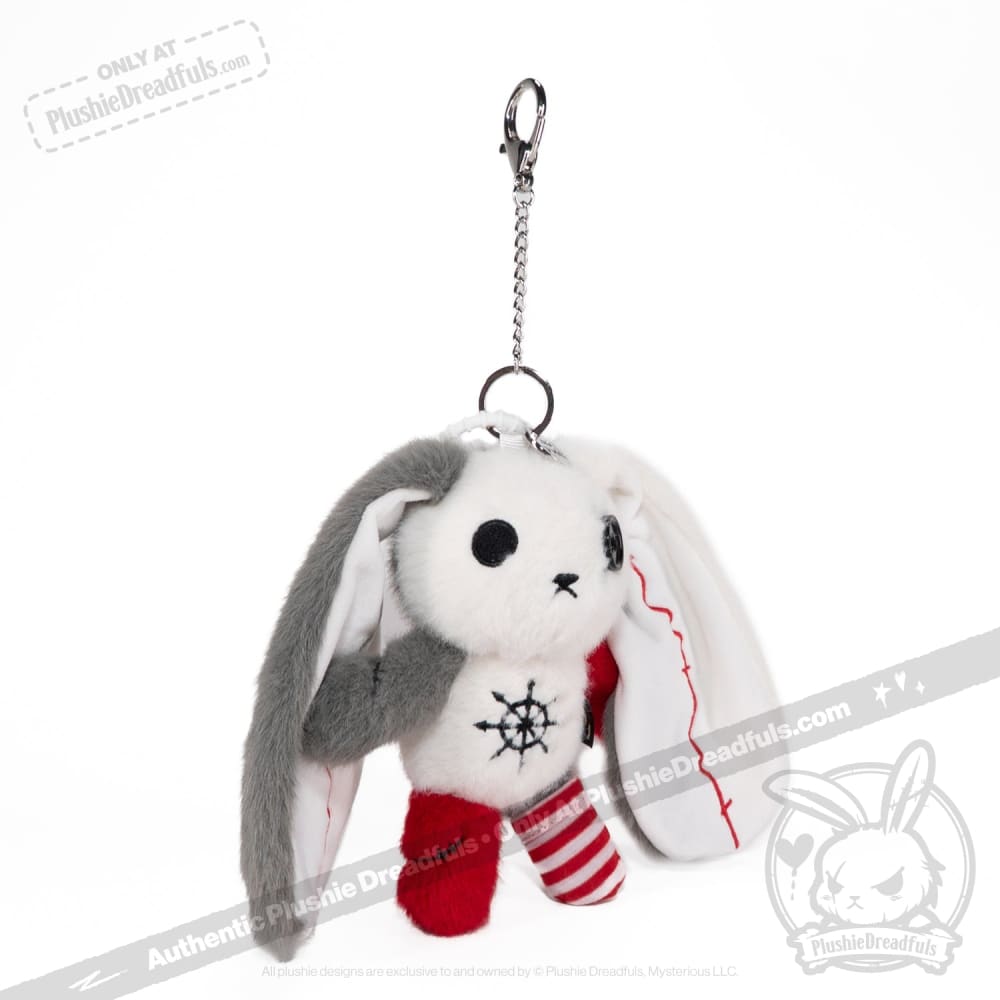 ADHD Rabbit Plush Keychain Accessory