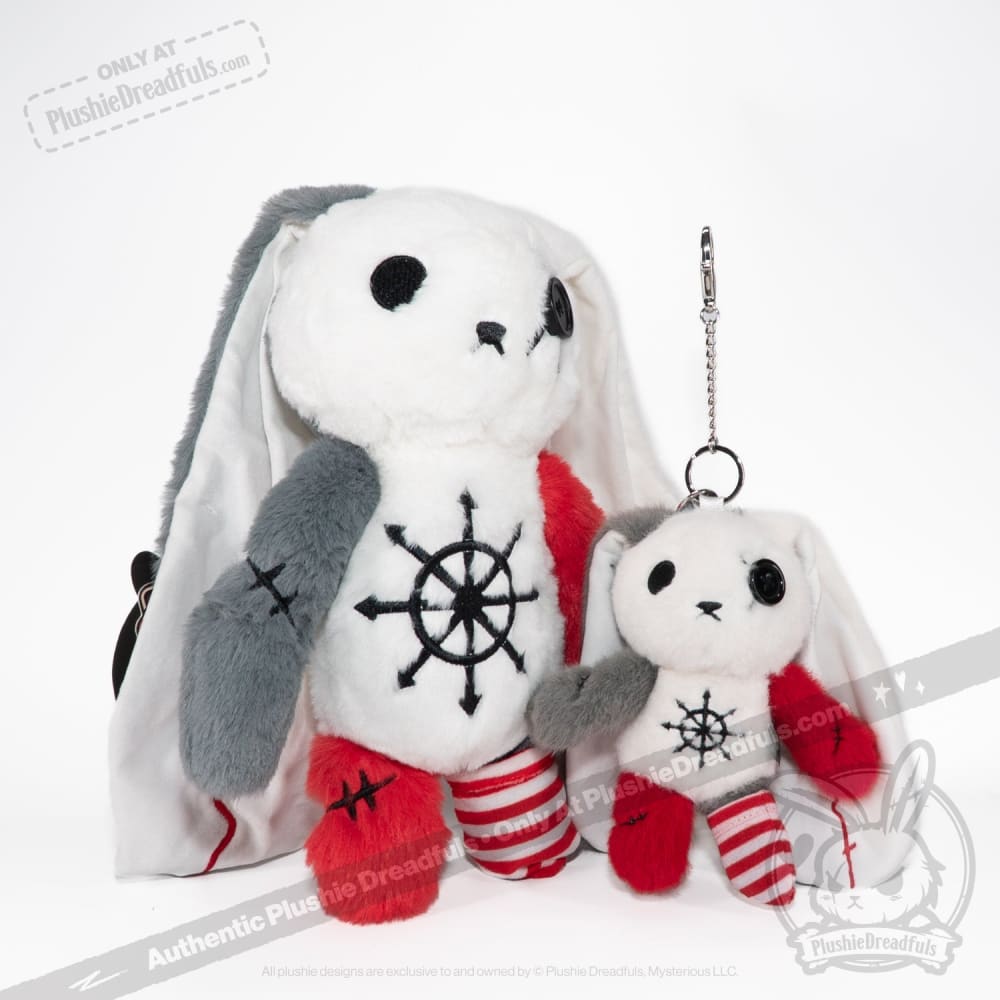 ADHD Rabbit Plush Keychain Accessory