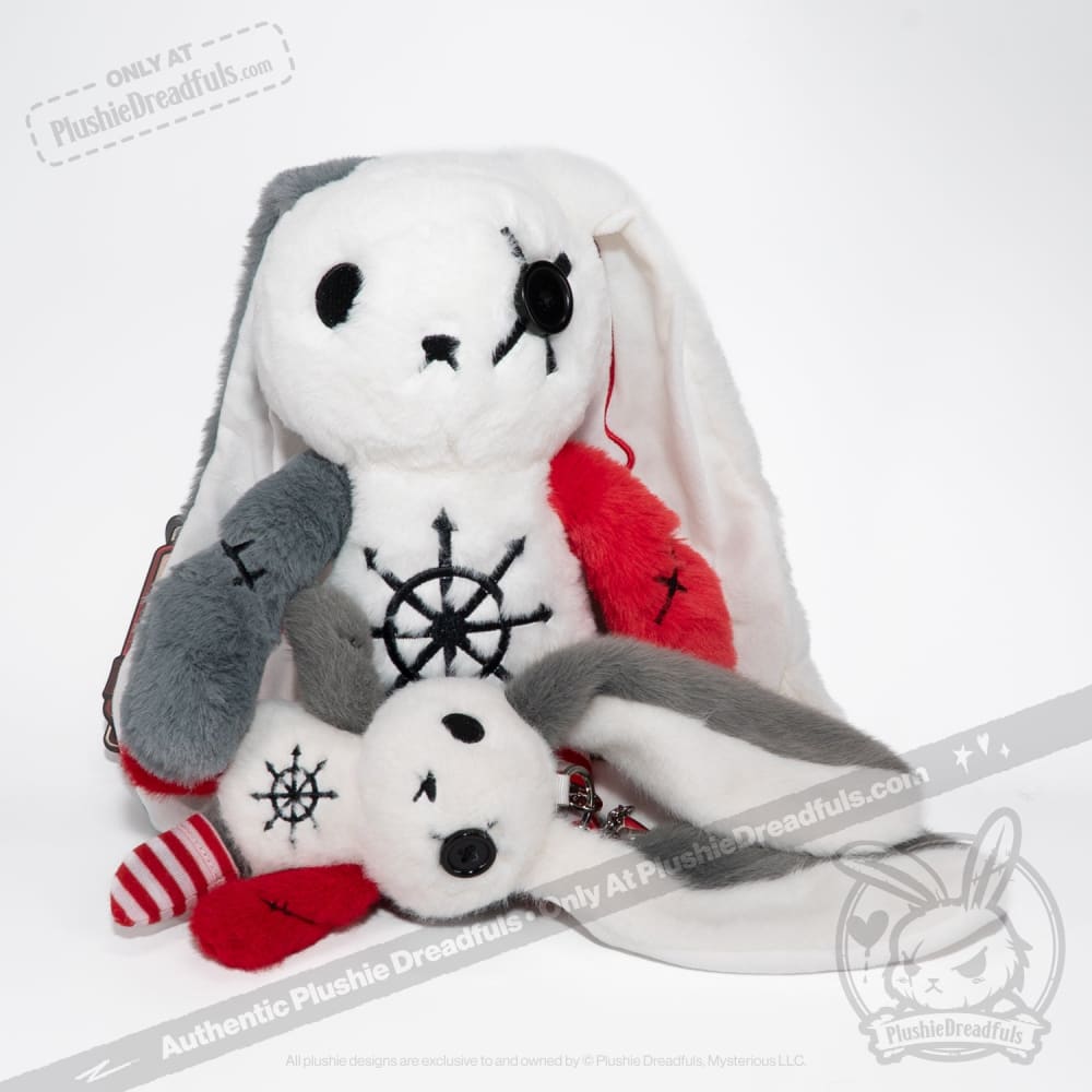 ADHD Rabbit Plush Keychain Accessory