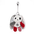 ADHD Rabbit Plush Keychain Accessory