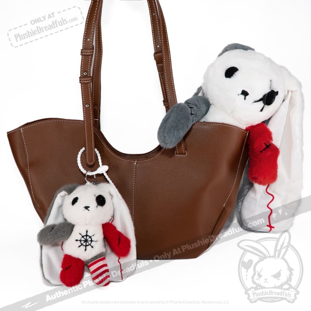 ADHD Rabbit Plush Keychain Accessory