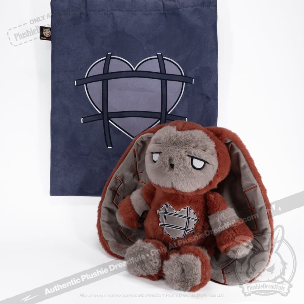 Antisocial Personality Disorder Rabbit V2 - Plush Stuffed Animal