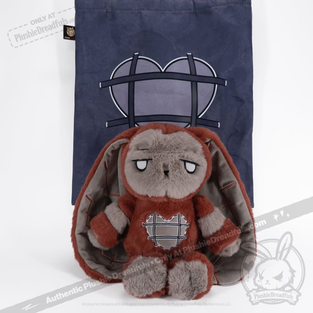 Antisocial Personality Disorder Rabbit V2 - Plush Stuffed Animal