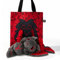 Anxiety Rabbit Dark Grey Limited Edition - Plush Stuffed Animal