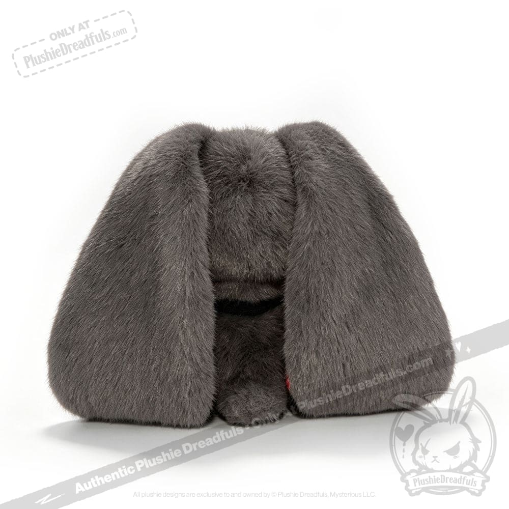 Anxiety Rabbit Dark Grey Limited Edition - Plush Stuffed Animal