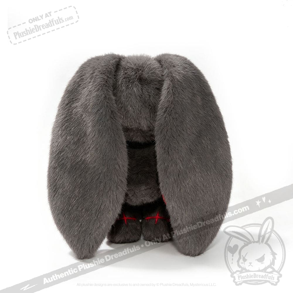 Anxiety Rabbit Dark Grey Limited Edition - Plush Stuffed Animal