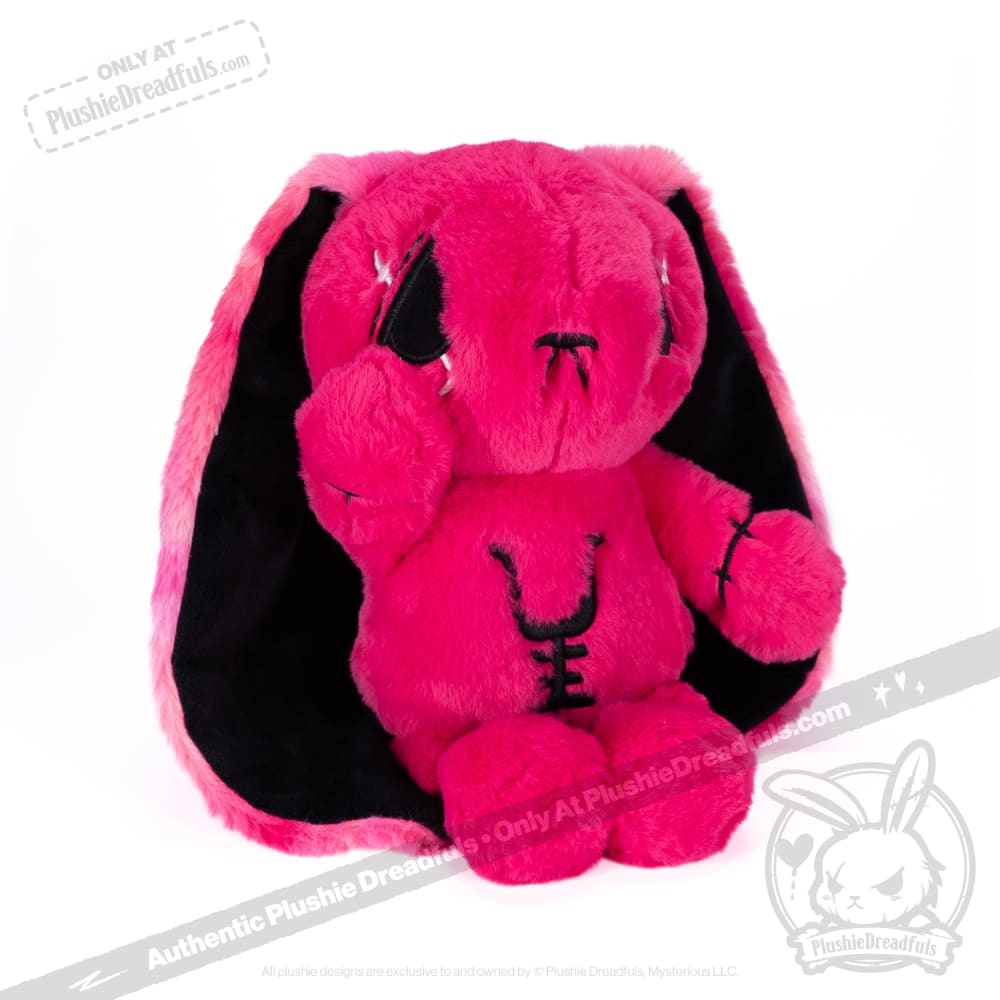 Anxiety Rabbit HOT PINK Limited Edition - Plush Stuffed Animal