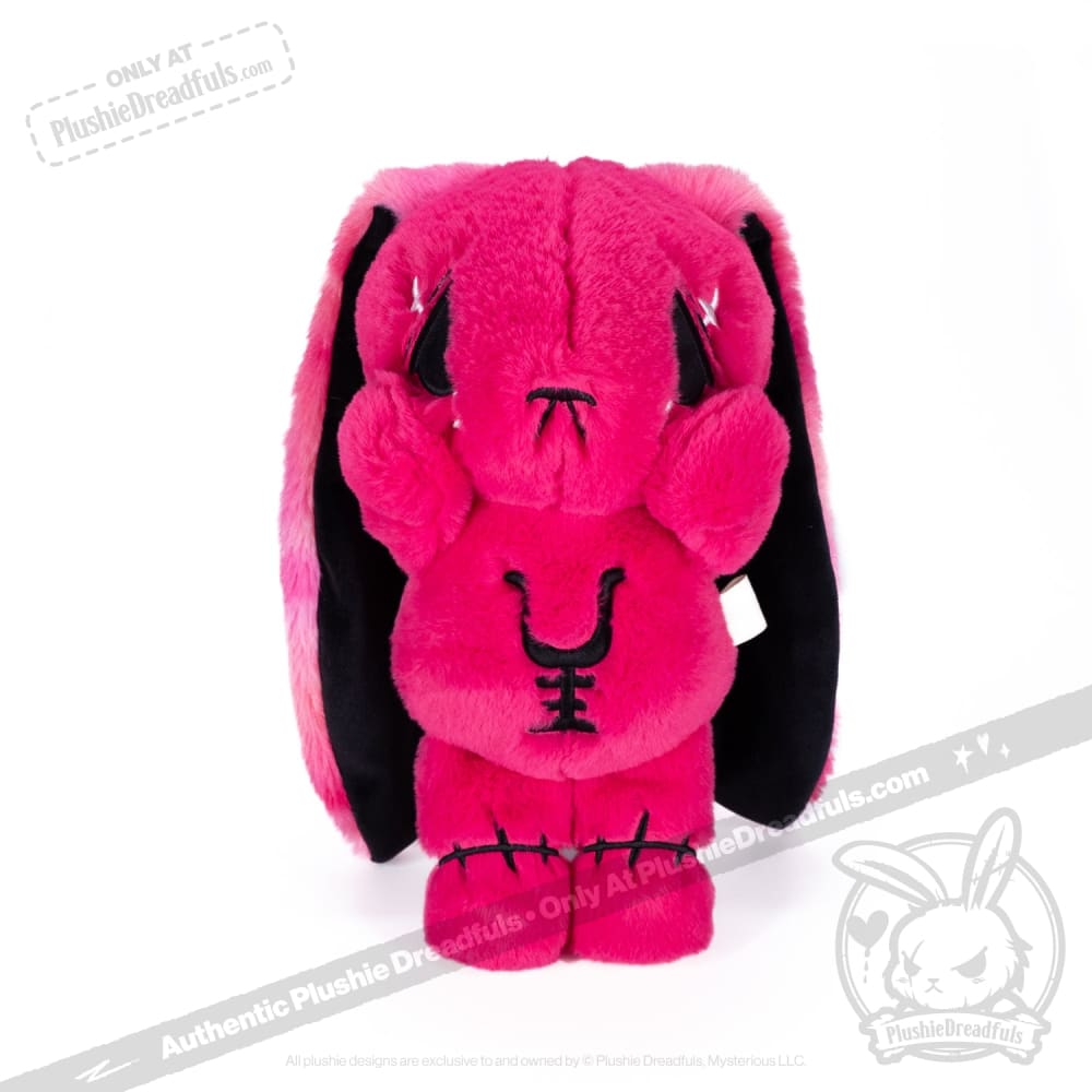 Anxiety Rabbit HOT PINK Limited Edition - Plush Stuffed Animal