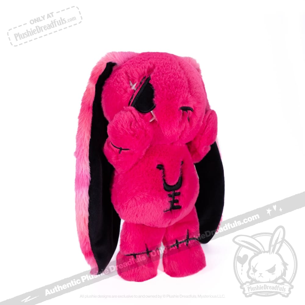 Anxiety Rabbit HOT PINK Limited Edition - Plush Stuffed Animal