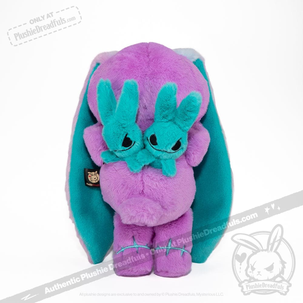 Anxiety Rabbit (PURPLE TEAL Limited Edition) - Plush Stuffed Animal