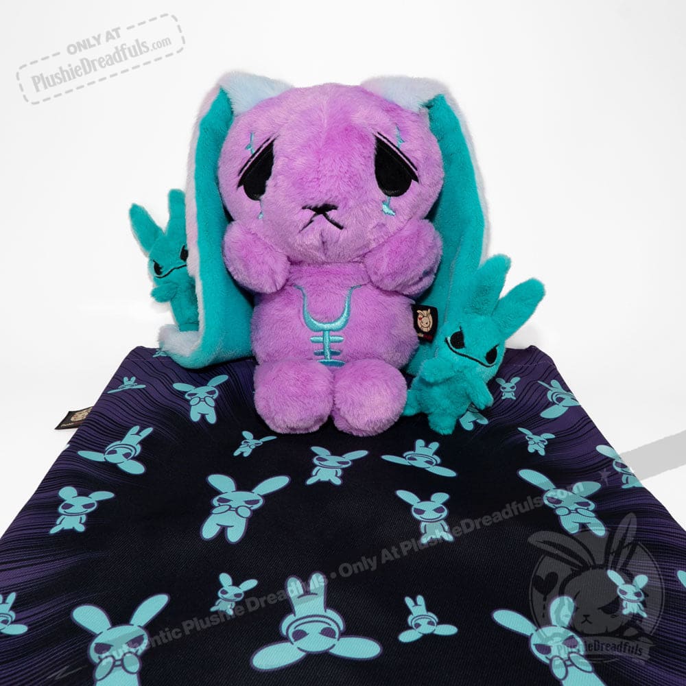 Anxiety Rabbit (PURPLE TEAL Limited Edition) - Plush Stuffed Animal