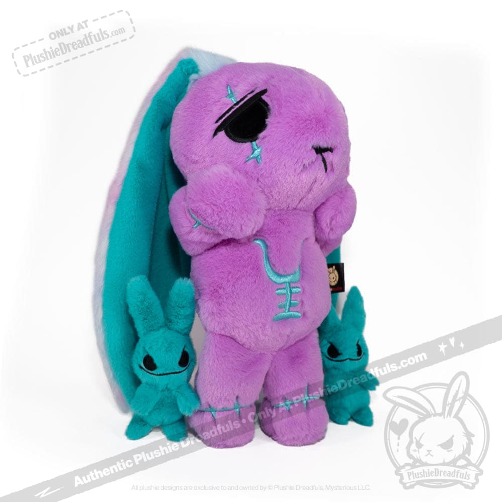 Anxiety Rabbit (PURPLE TEAL Limited Edition) - Plush Stuffed Animal