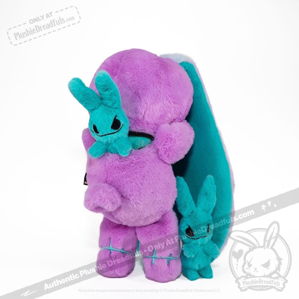 Anxiety Rabbit (PURPLE TEAL Limited Edition) - Plush Stuffed Animal