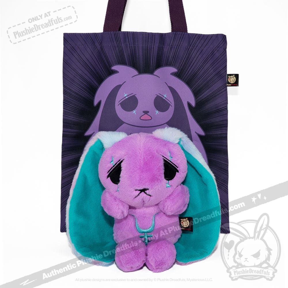 Anxiety Rabbit (PURPLE TEAL Limited Edition) - Plush Stuffed Animal
