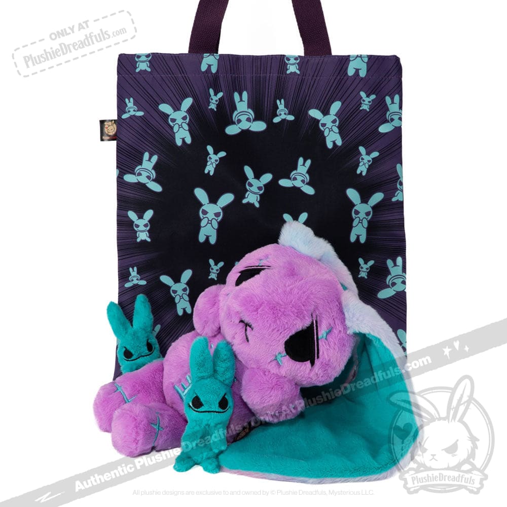 Anxiety Rabbit (PURPLE TEAL Limited Edition) - Plush Stuffed Animal