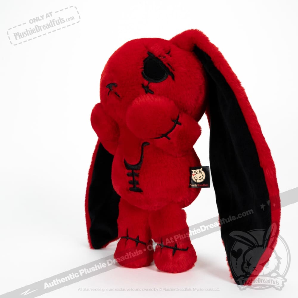 Anxiety Rabbit Red "Pressure" Edition - Plush Stuffed Animal