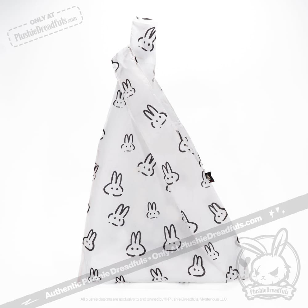 Anxiety Rabbit Reusable Shopping Bag Accessory