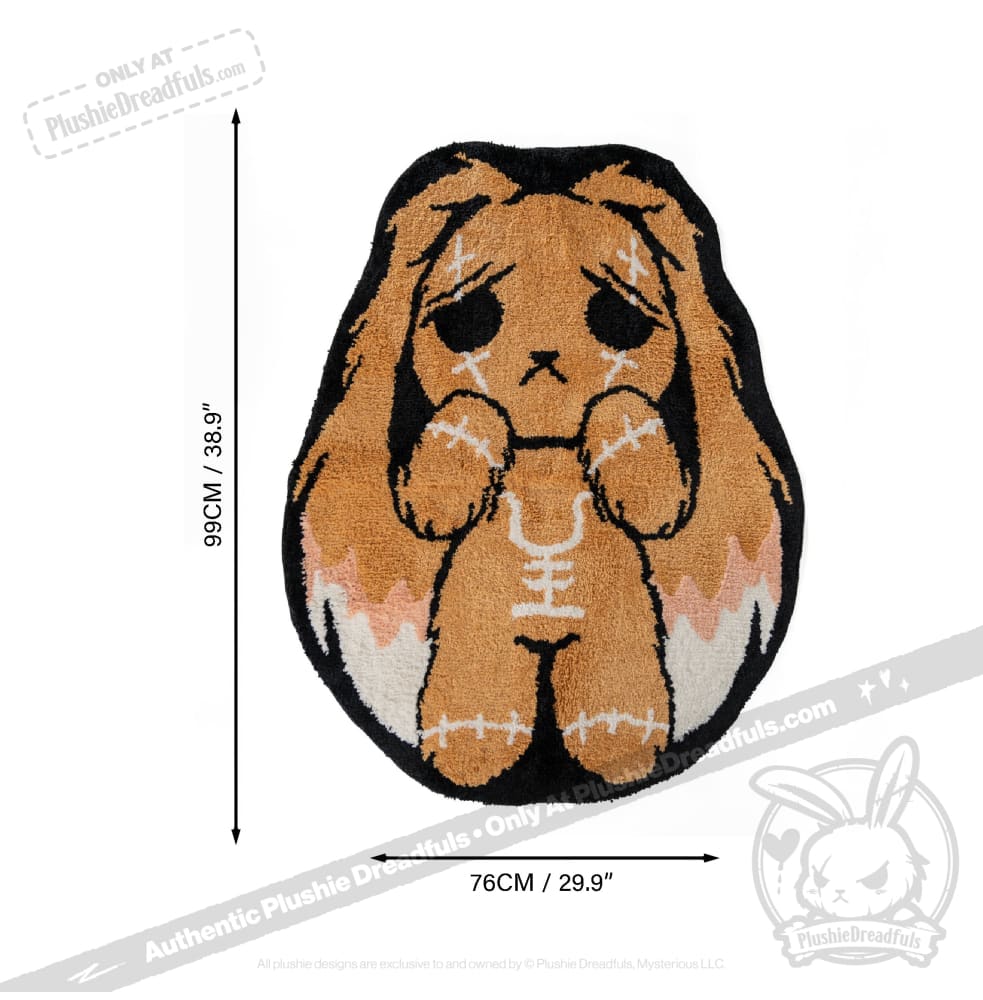 Anxiety Rabbit Rug