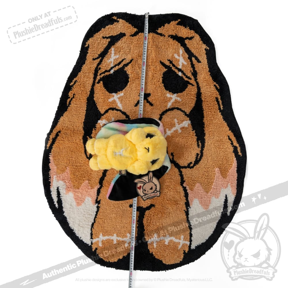 Anxiety Rabbit Rug