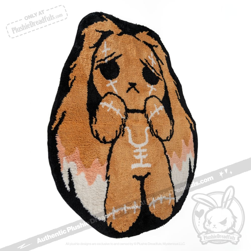 Anxiety Rabbit Rug