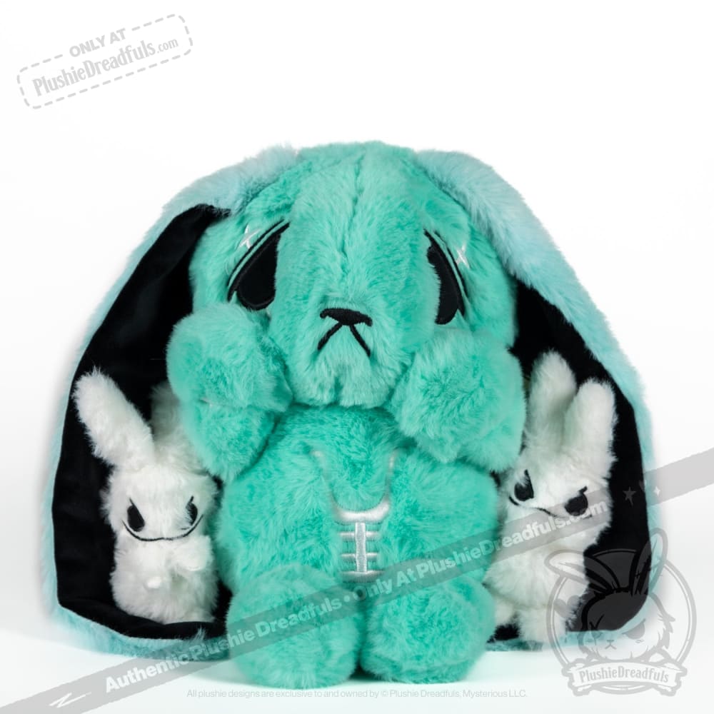 Anxiety Rabbit (TEAL Limited Edition) - Plush Stuffed Animal