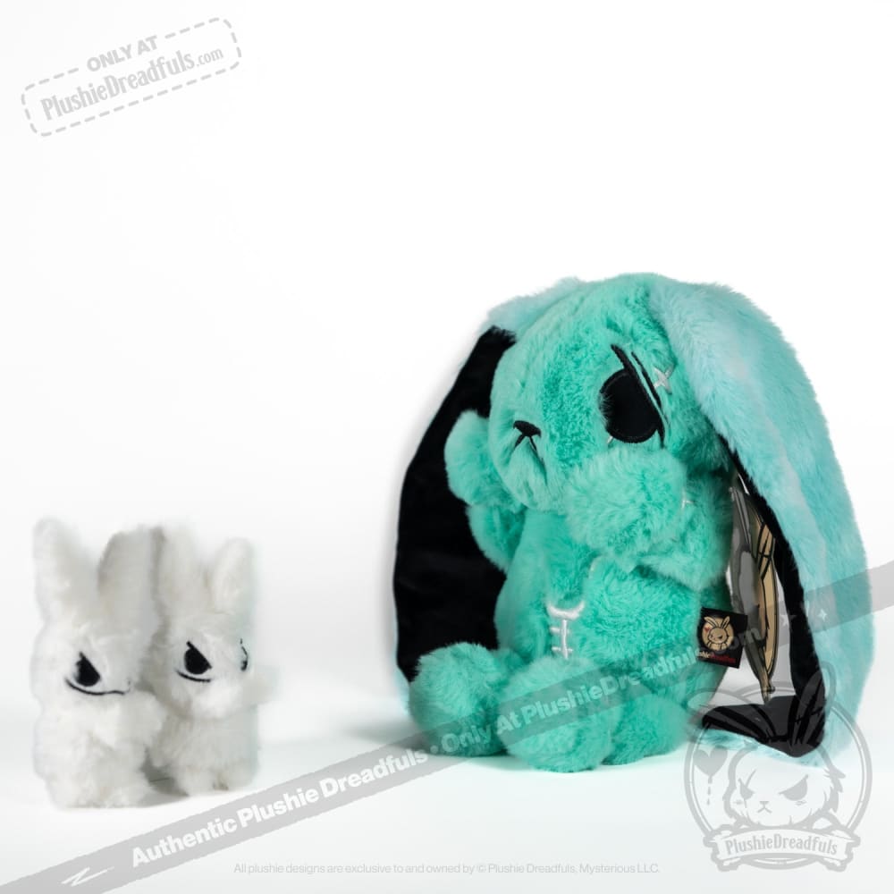 Anxiety Rabbit (TEAL Limited Edition) - Plush Stuffed Animal
