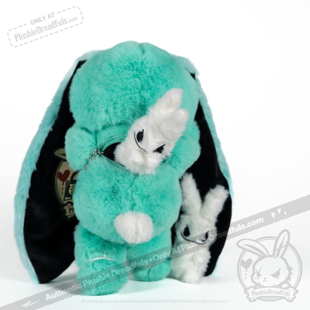 Anxiety Rabbit (TEAL Limited Edition) - Plush Stuffed Animal