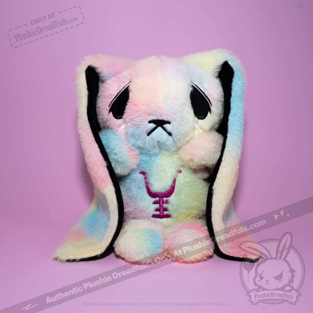 Anxiety Rabbit Tie Dye Limited Edition - Plush Stuffed Animal