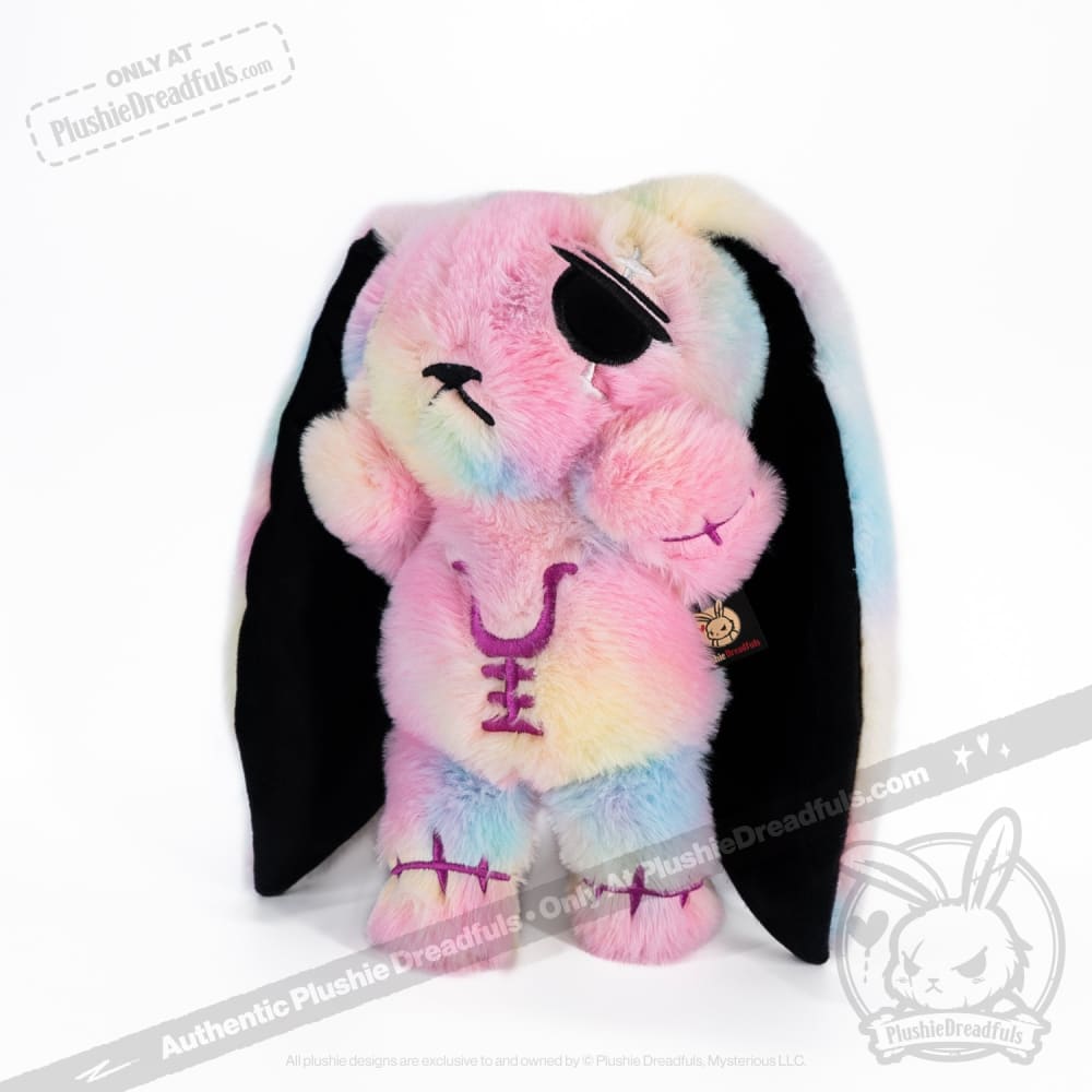 Anxiety Rabbit Tie Dye Limited Edition - Plush Stuffed Animal