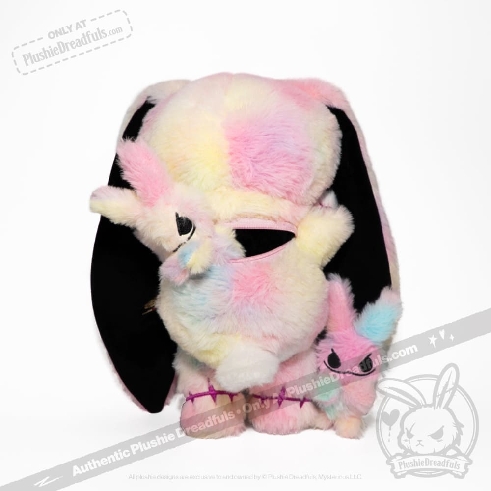 Anxiety Rabbit Tie Dye Limited Edition - Plush Stuffed Animal