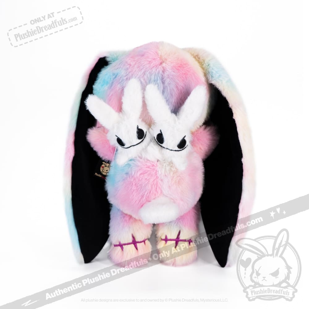 Anxiety Rabbit Tie Dye Limited Edition - Plush Stuffed Animal