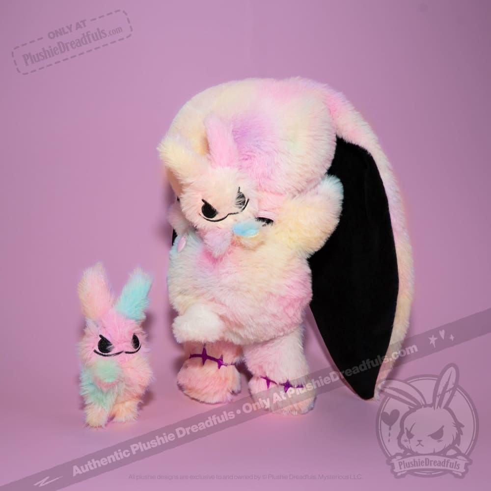 Anxiety Rabbit Tie Dye Limited Edition - Plush Stuffed Animal