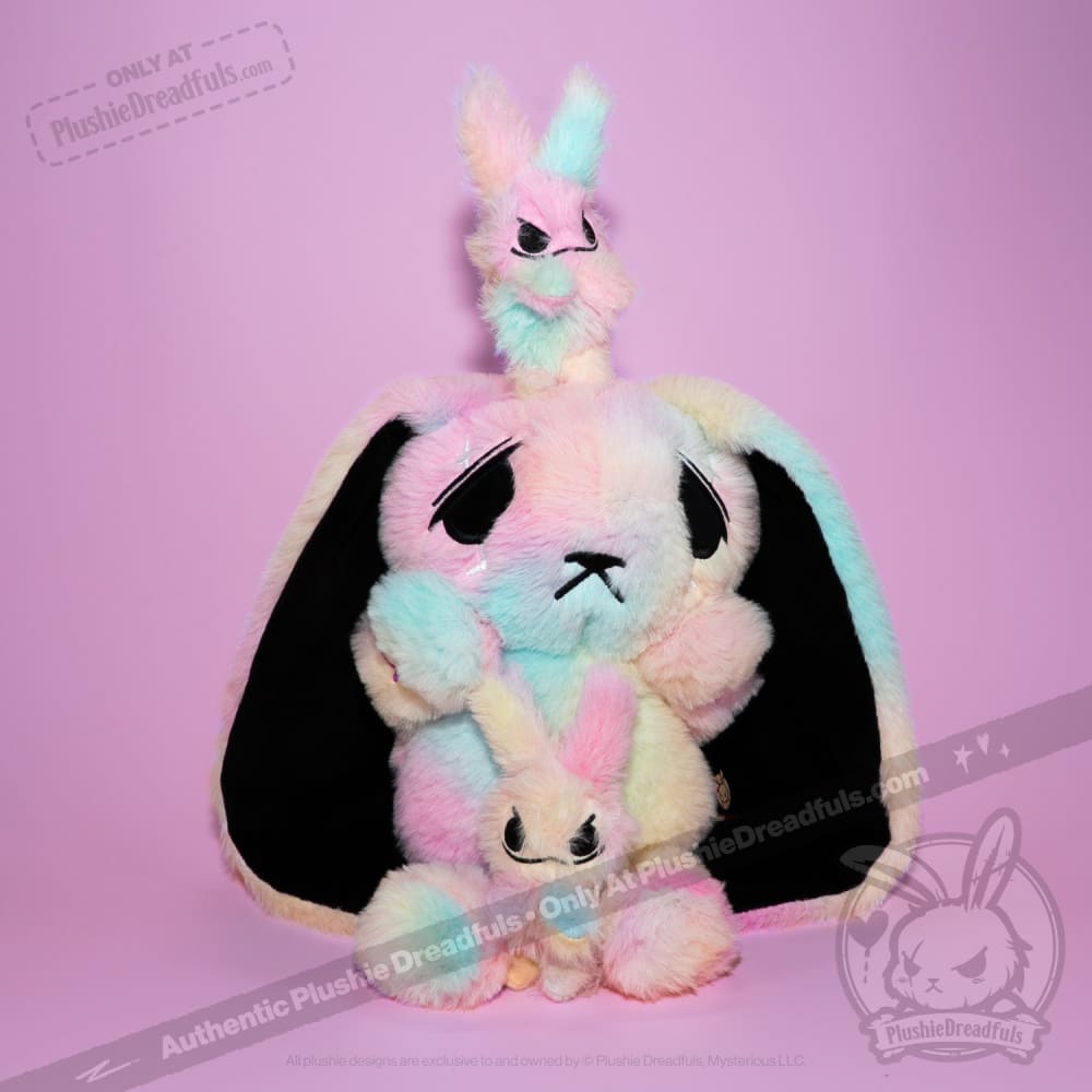 Anxiety Rabbit Tie Dye Limited Edition - Plush Stuffed Animal