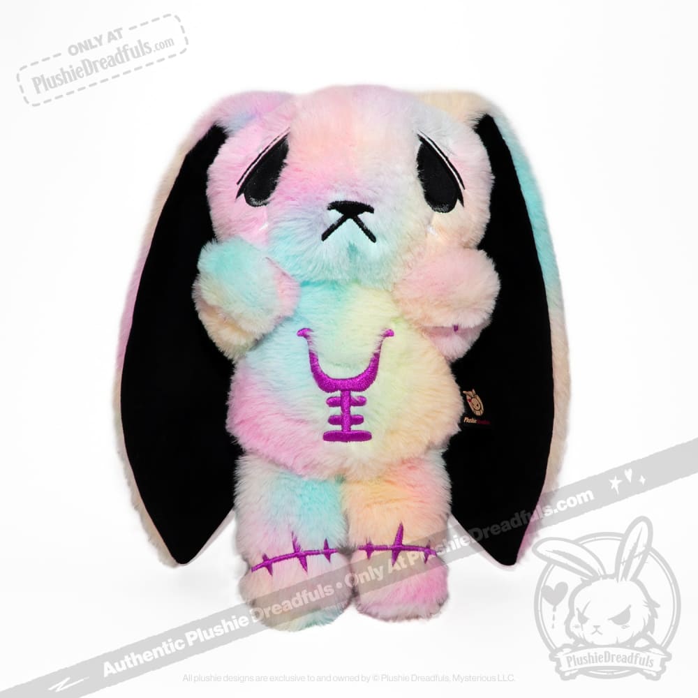 Anxiety Rabbit Tie Dye Limited Edition - Plush Stuffed Animal