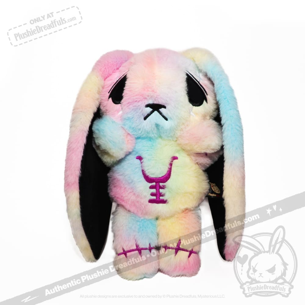 Anxiety Rabbit Tie Dye Limited Edition - Plush Stuffed Animal