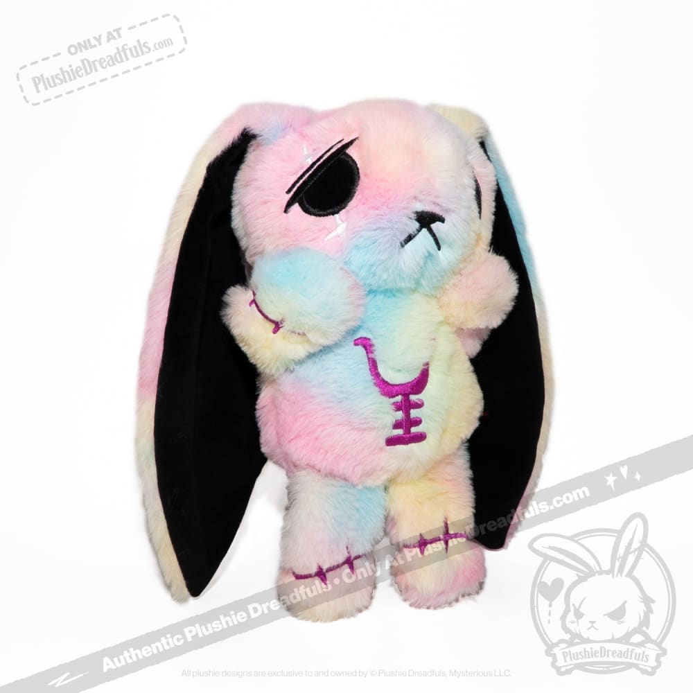 Anxiety Rabbit Tie Dye Limited Edition - Plush Stuffed Animal
