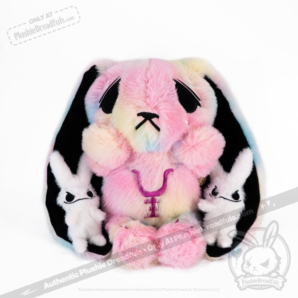 Anxiety Rabbit Tie Dye Limited Edition - Plush Stuffed Animal