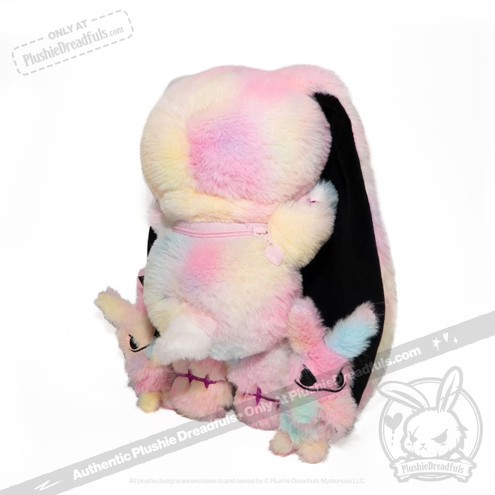 Anxiety Rabbit Tie Dye Limited Edition - Plush Stuffed Animal