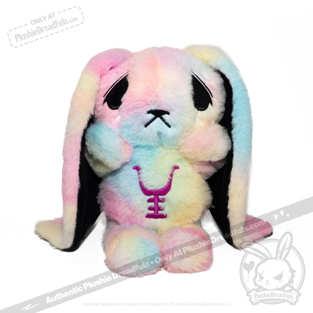 Anxiety Rabbit Tie Dye Limited Edition - Plush Stuffed Animal
